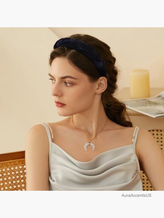 8 Pack Velvet Braided Headbands - Stretchy Hair Accessories